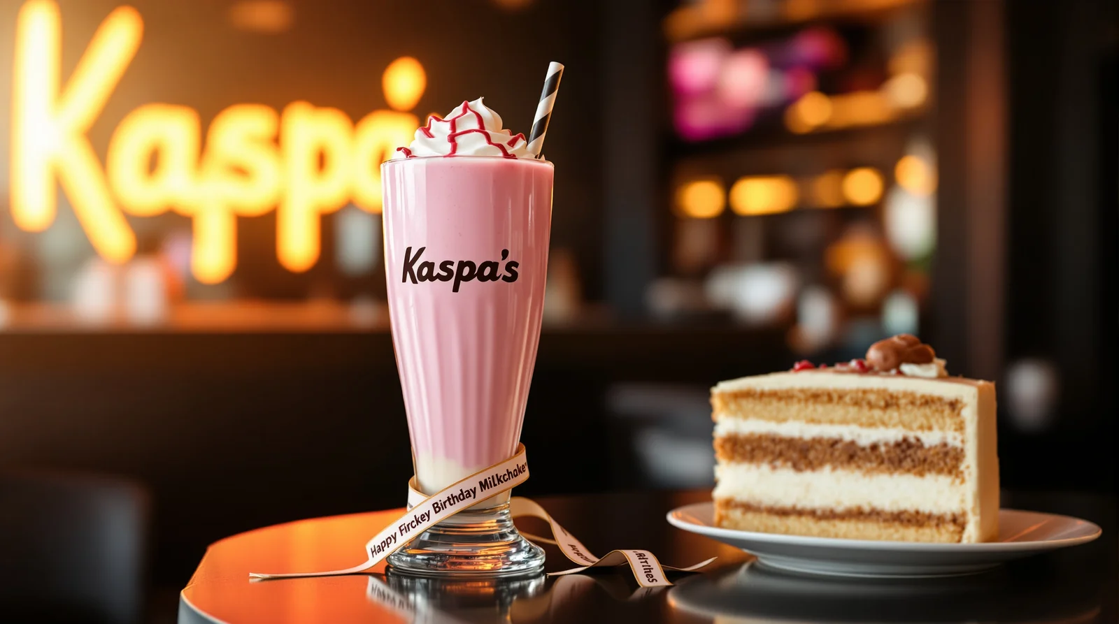 Free milkshake or cake